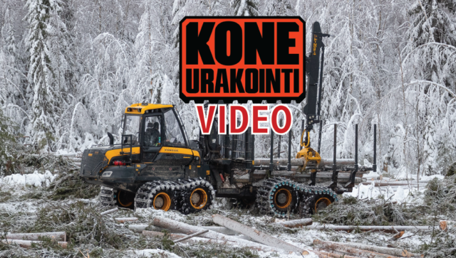 Ponsse Bison -video